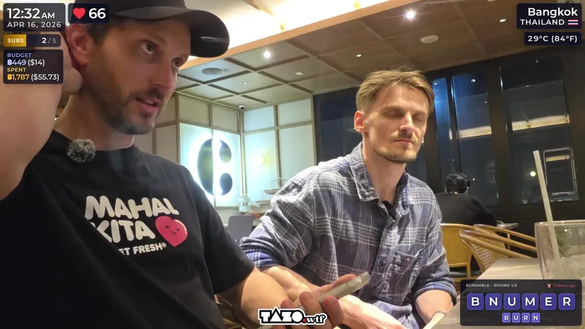 🇹🇭 Bangkok, Thailand 🎁 Subs: 1/5