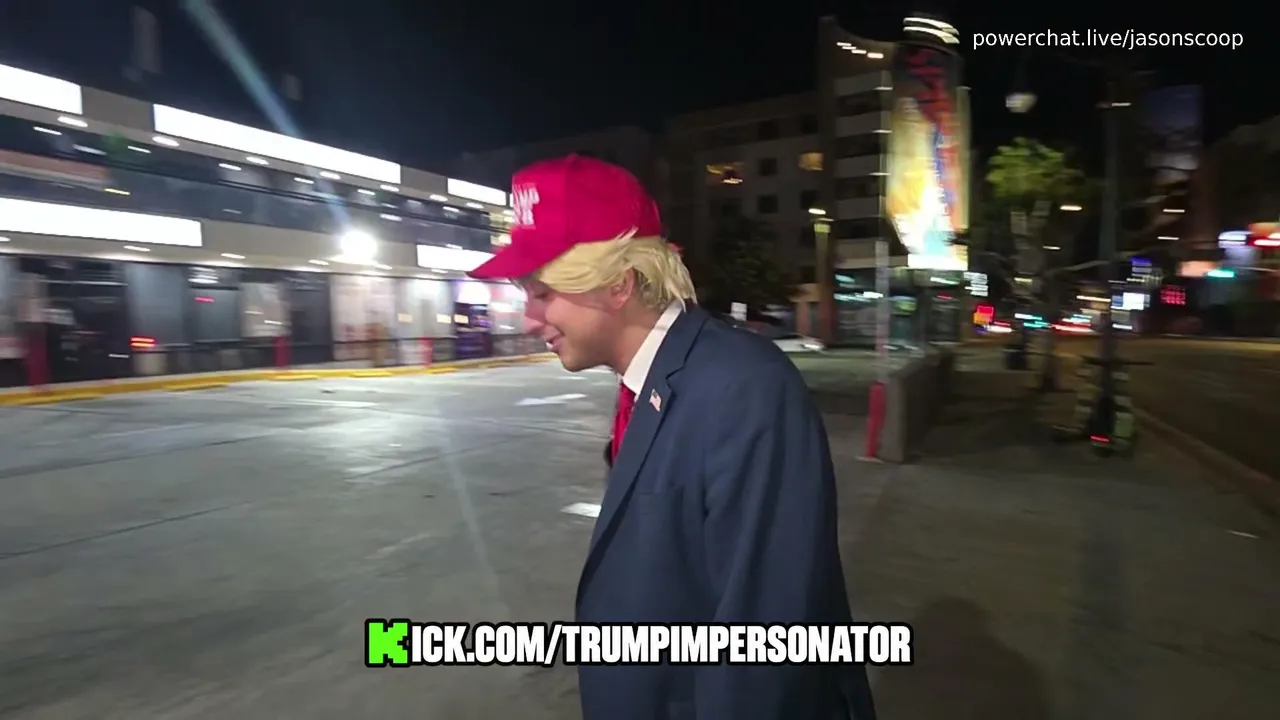 trumpimpersonator live