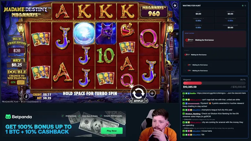 🟢LIVE! NEW CASINO, 2.5K HUNT with a 15x wager to beat! LETS JUICE! !panda
