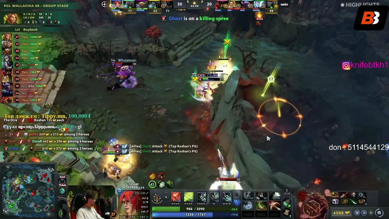 Knifedota live