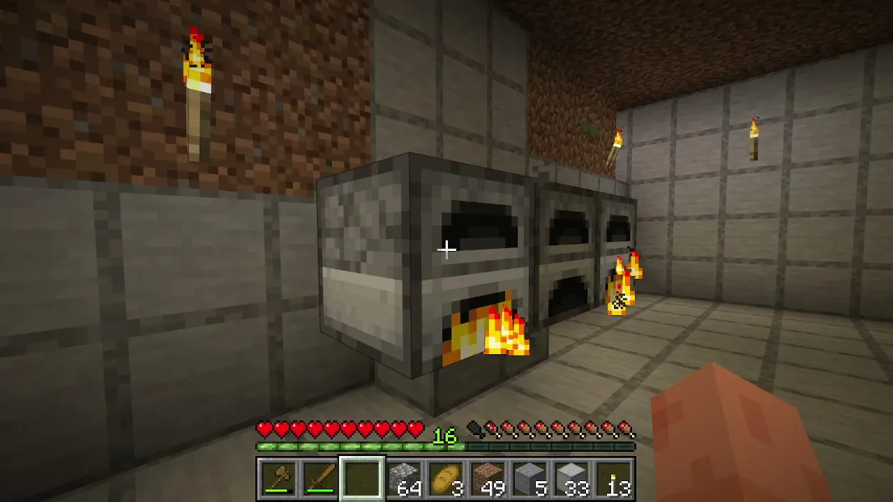🧱 Minecraft But Building Smooth Stone House