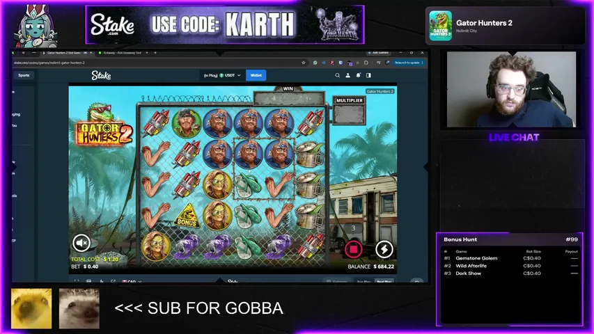 yungkarth playing Slots & Casino - Live Casino Stream