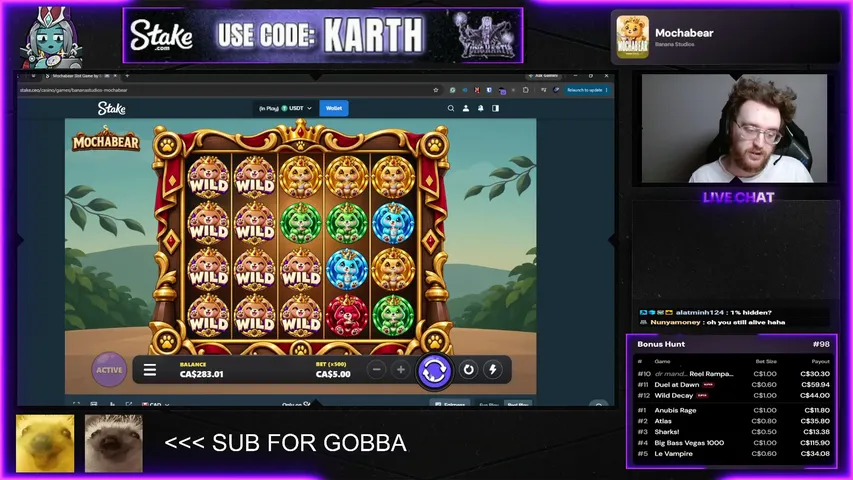 yungkarth playing Slots & Casino - Live Casino Stream