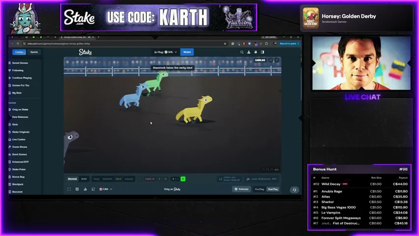 yungkarth playing Slots & Casino - Live Casino Stream