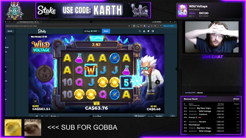 yungkarth playing Slots & Casino - Live Casino Stream