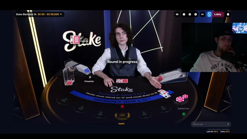 illuminaughty-18 playing Slots & Casino - Live Casino Stream