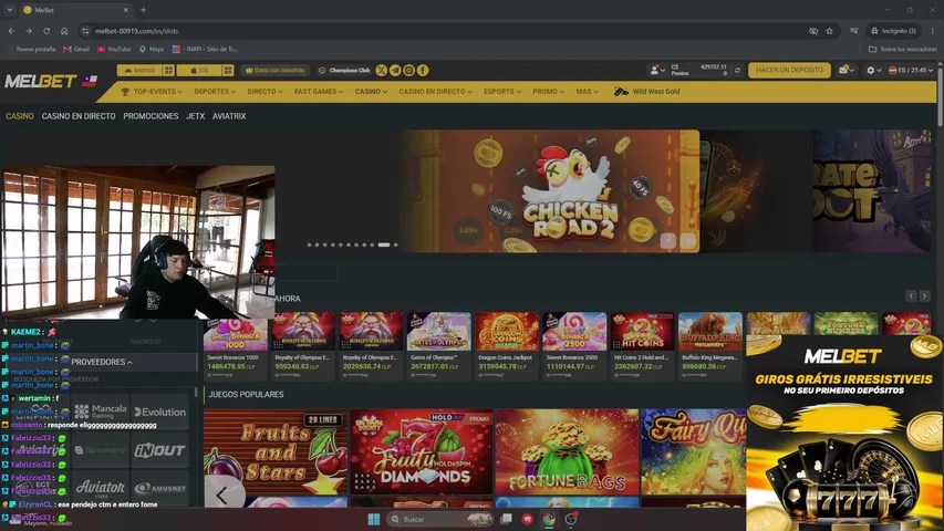 mitessj playing Slots & Casino - Live Casino Stream