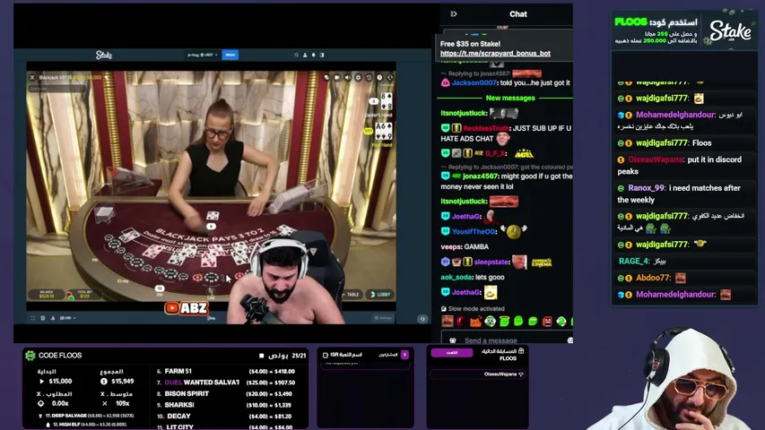 habibibetz playing Slots & Casino - Live Casino Stream