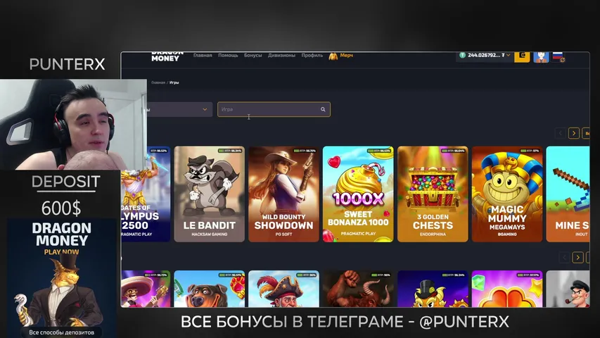 dragonmafia playing Slots & Casino - Live Casino Stream