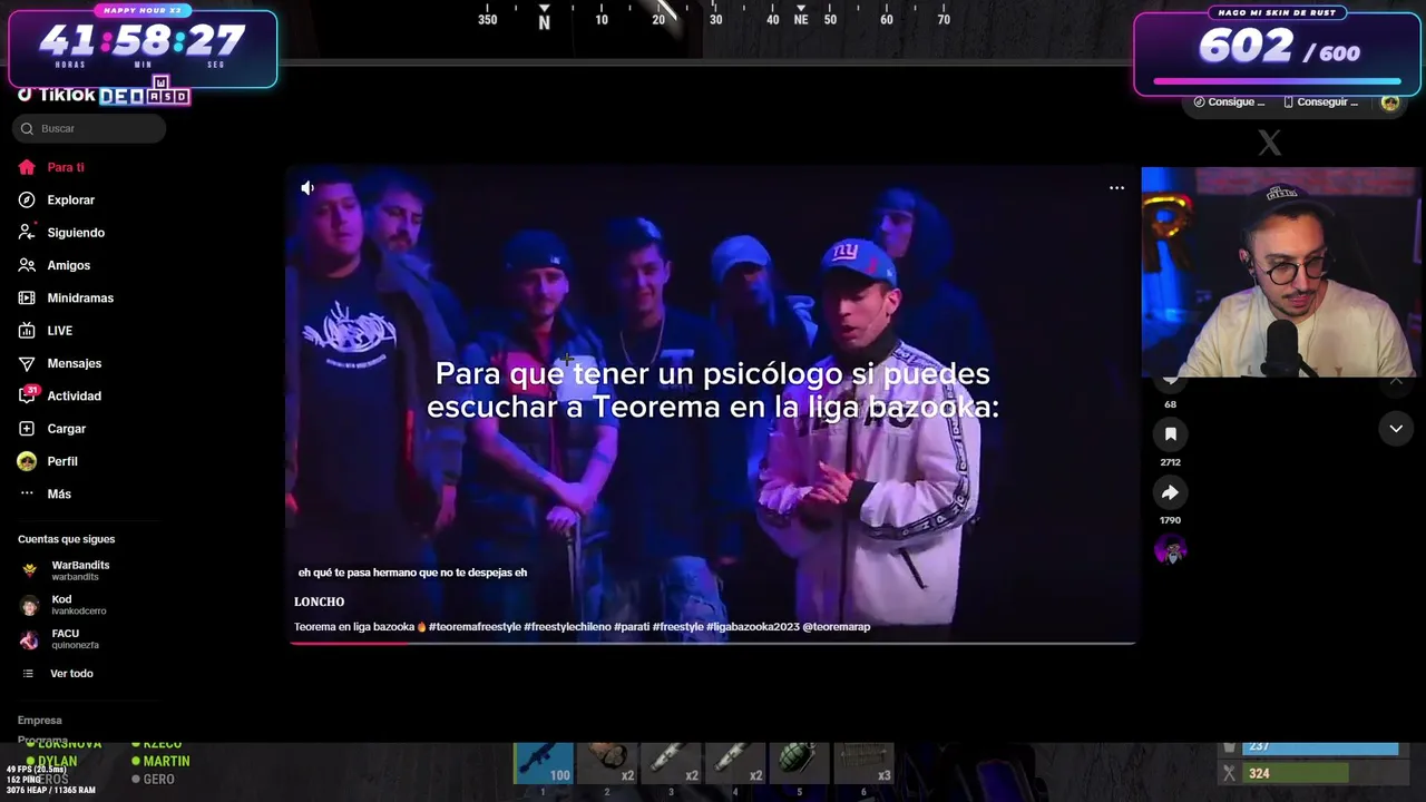 DEOWASD live stream