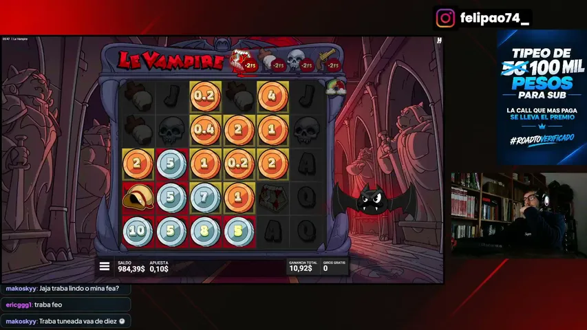 felipao74 playing Slots & Casino - Live Casino Stream