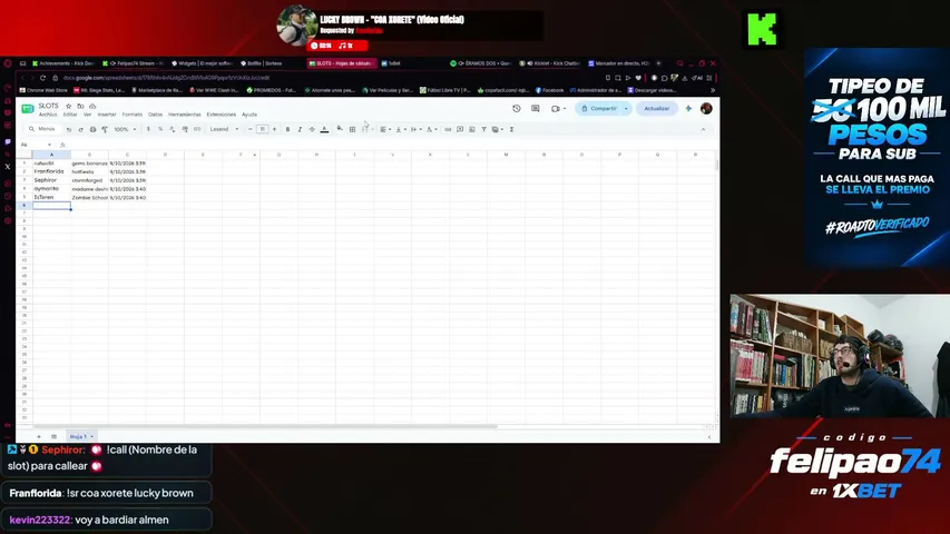 felipao74 playing Slots & Casino - Live Casino Stream