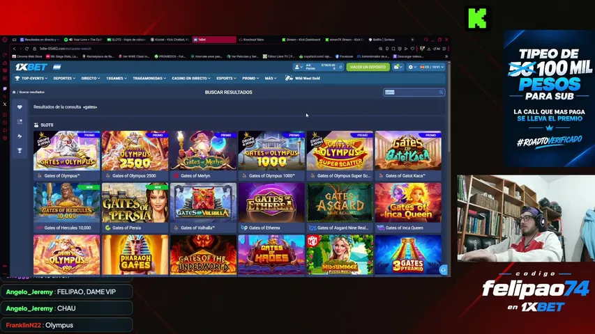 felipao74 playing Slots & Casino - Live Casino Stream