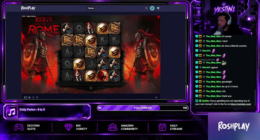 yestin1 playing Slots & Casino - Live Casino Stream