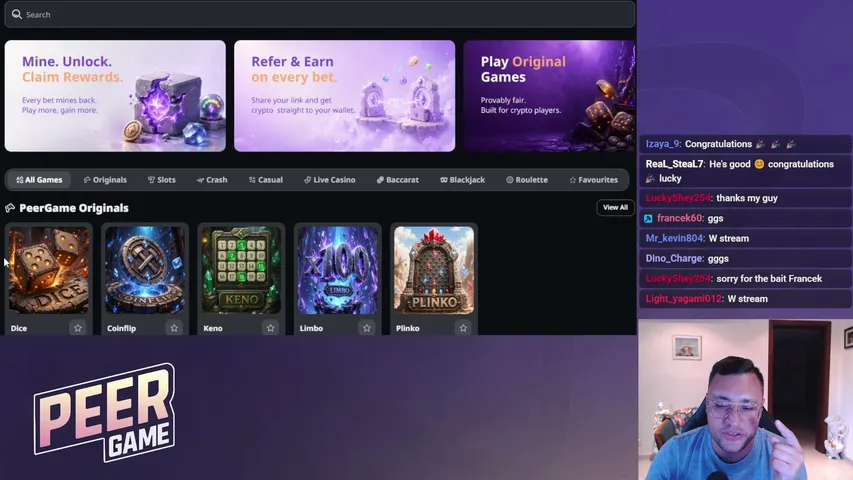 atomicgambles playing Slots & Casino - Live Casino Stream