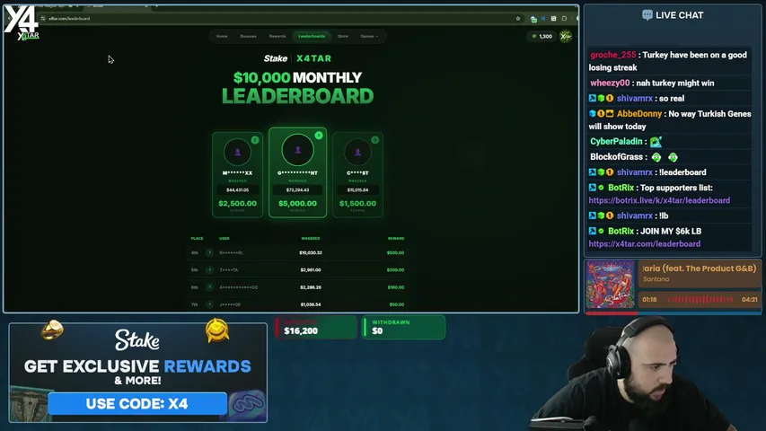 x4tar playing Slots & Casino - Live Casino Stream