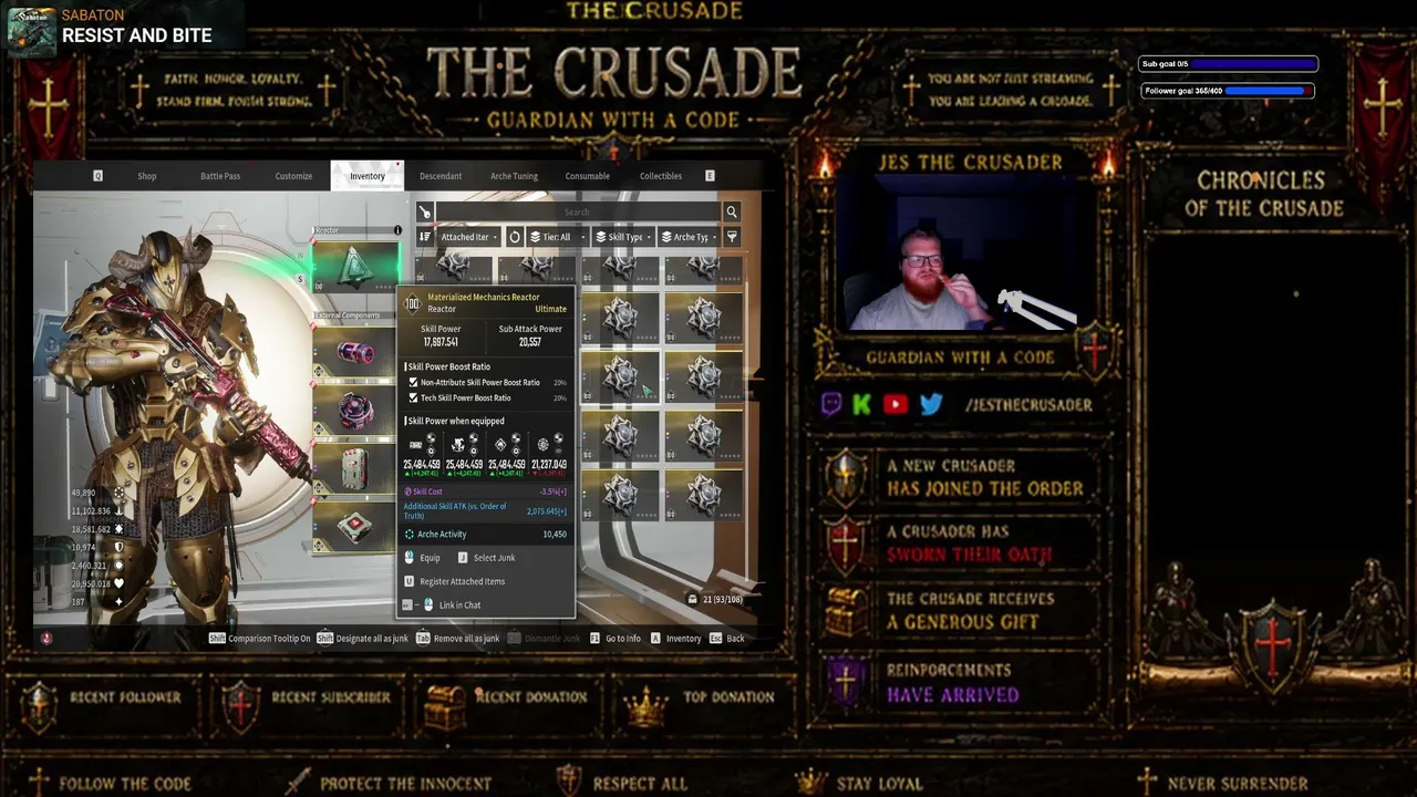 JesTheCrusader live
