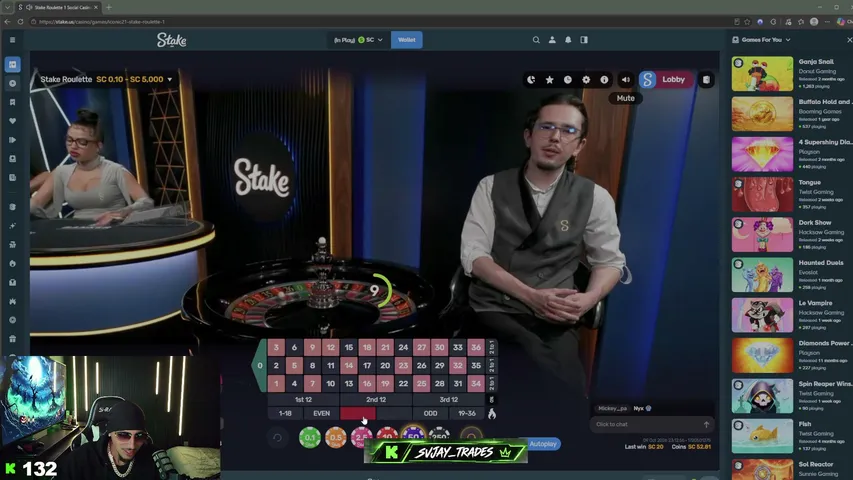 svjay-trades playing Gamble With Your Friends - Live Casino Stream