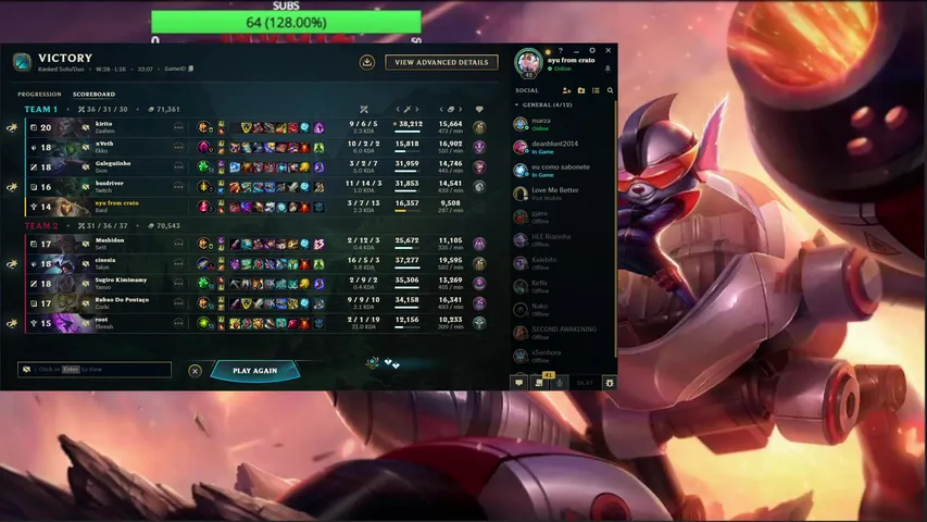 nyuzera ex cblol voltando a jogar no sv br rumo ao challenger, mono rumbles
