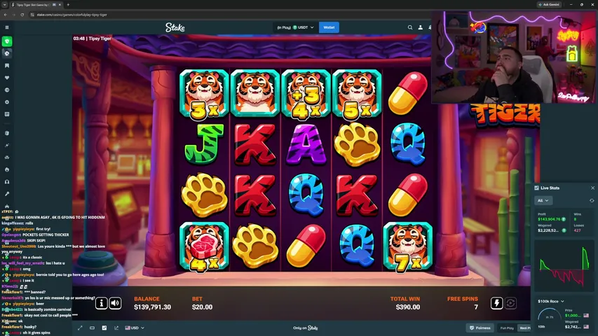 LosPollosTV playing Slots & Casino - Live Casino Stream