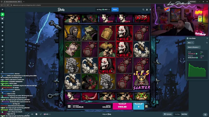 LosPollosTV playing Slots & Casino - Live Casino Stream
