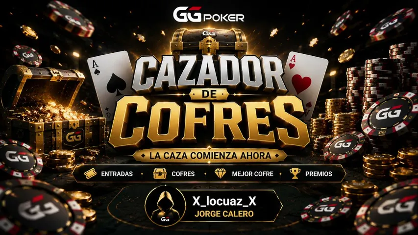 cazadordecofres playing Poker - Live Casino Stream