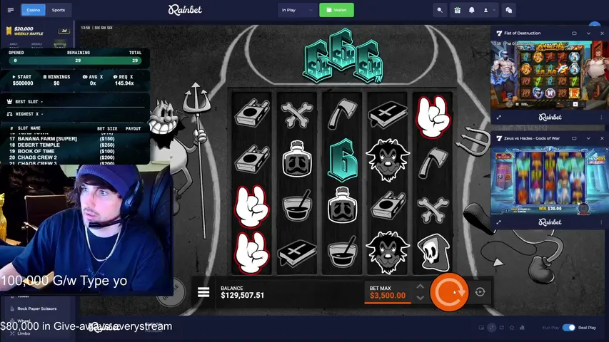 hugox951 playing Slots & Casino - Live Casino Stream