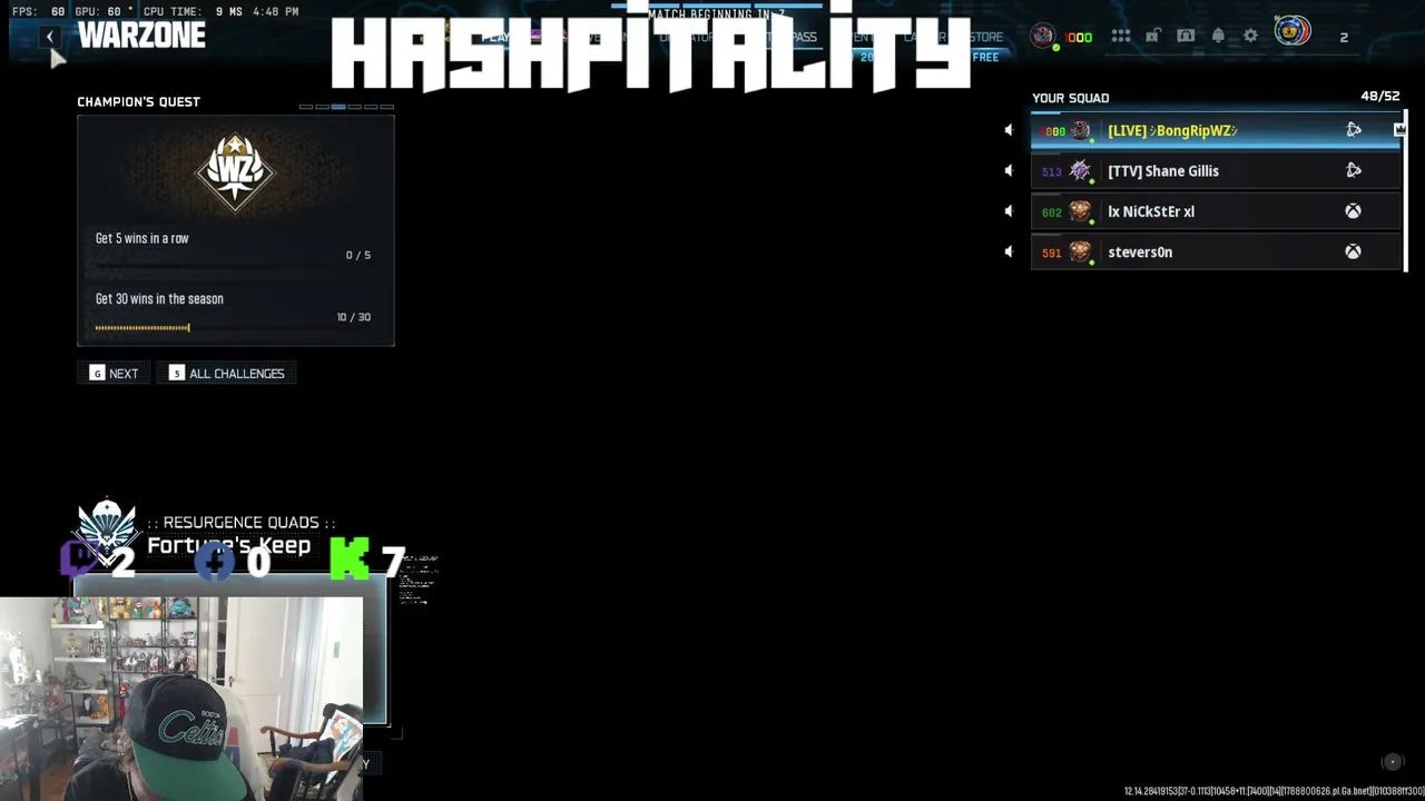BongRipWZ live