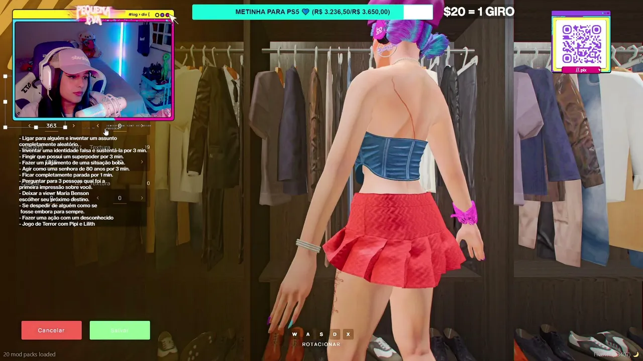 PequenaEva live stream