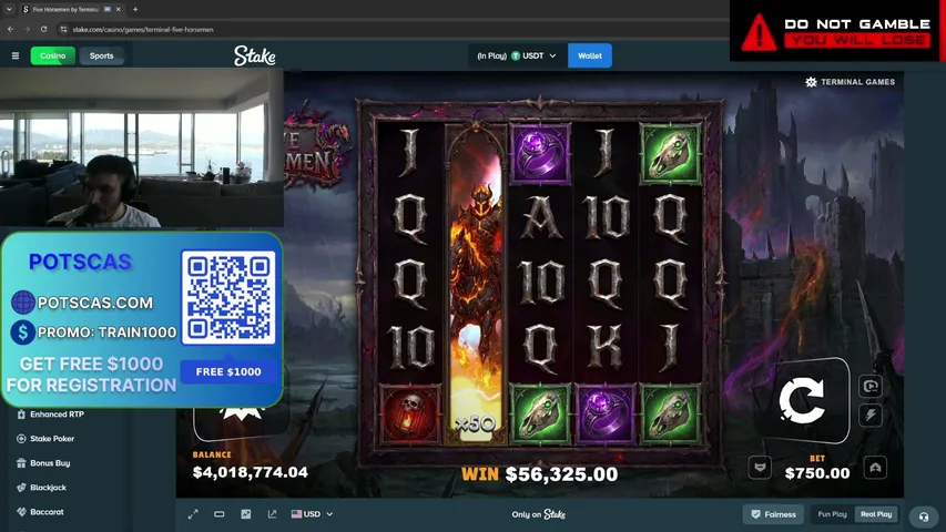 trainwreckstfq playing Slots & Casino - Live Casino Stream