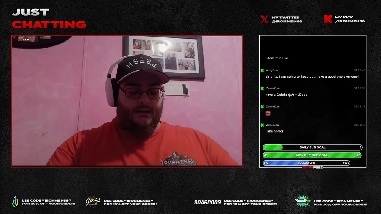 Ironmen68 live