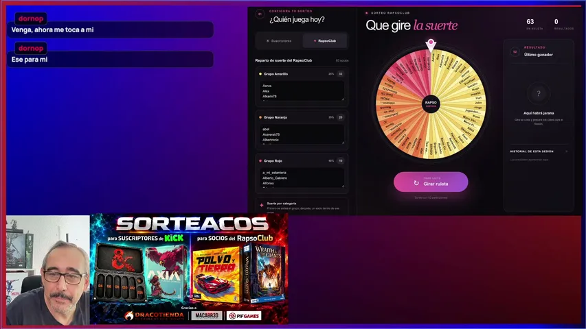 Rapsoda_Ludico playing Board Games - Live Casino Stream