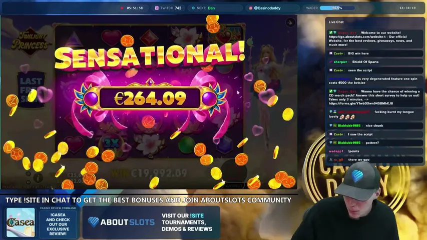 sethcove playing Slots & Casino - Live Casino Stream