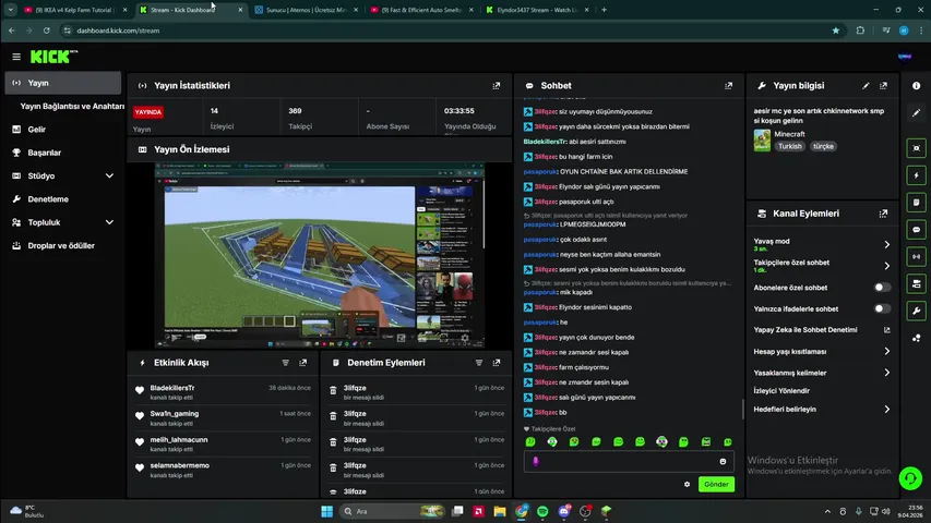 aesir mc ye son artık chkinnetwork smp si koşun gelinn
