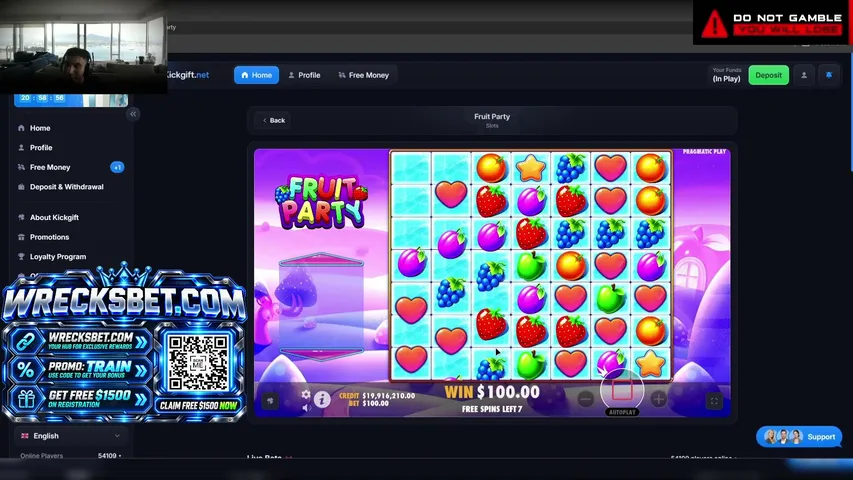 trainwrxecksstv playing Slots & Casino - Live Casino Stream