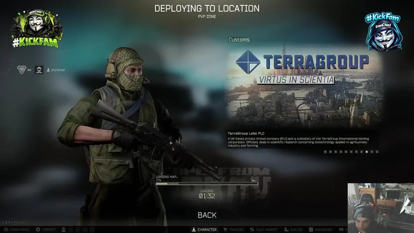 Partner |  Tarkov! Upgrading Hideout & Learning Custroms,  Day 5!