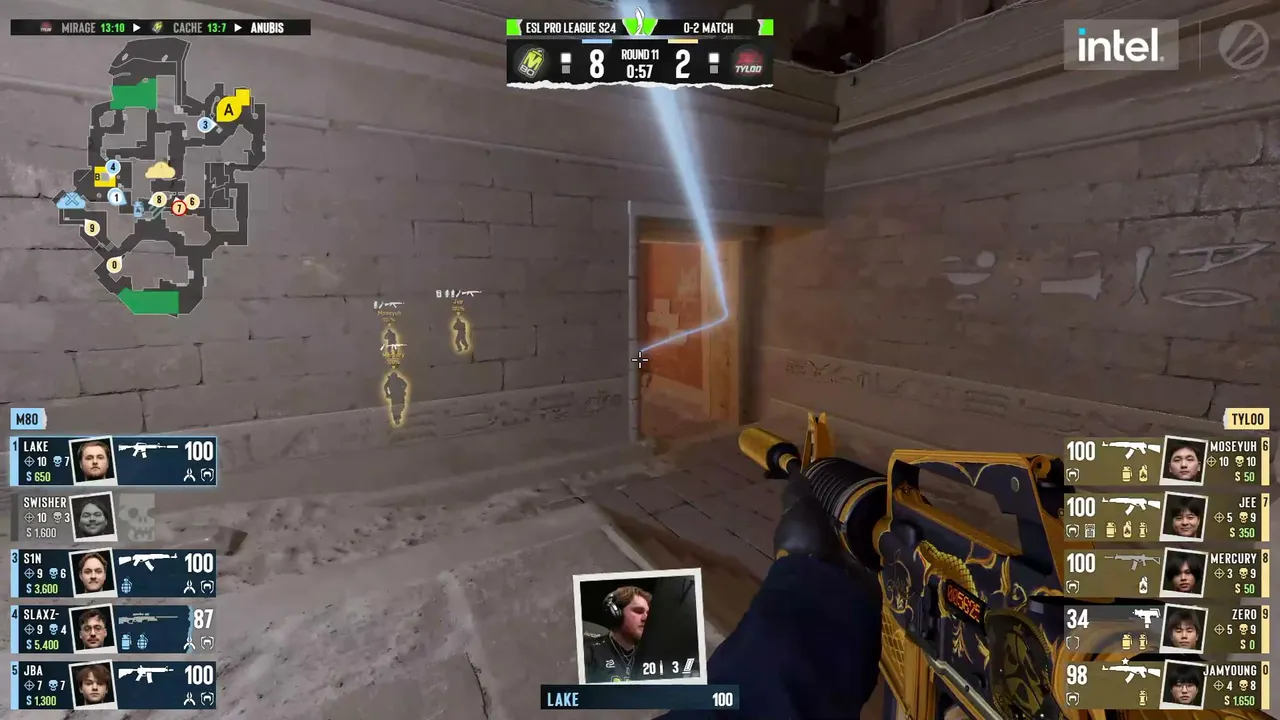 LIVE: M80 vs. TYLOO - ESL Pro League Season 24 - Group Stage
