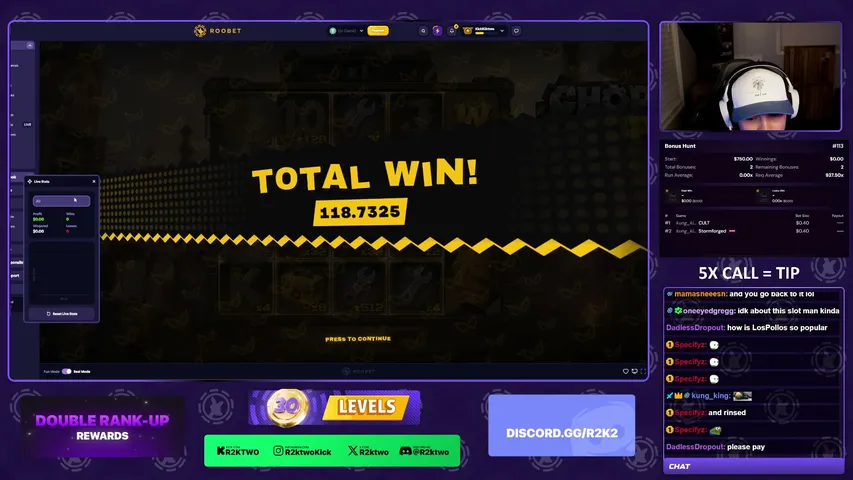 r2ktwo playing Slots & Casino - Live Casino Stream