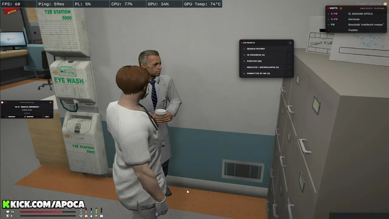 APOCA live stream