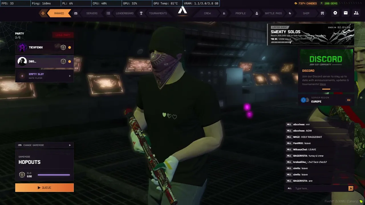 TiexFenix live stream