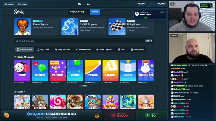 liamx134 playing Slots & Casino - Live Casino Stream