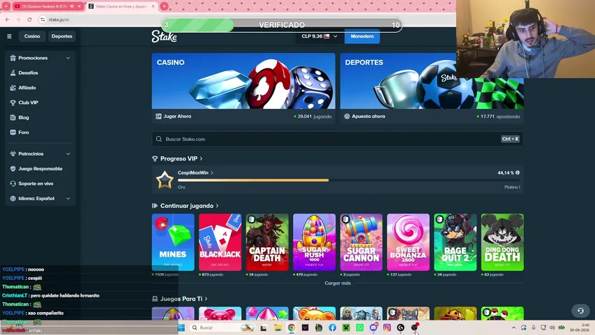 cespi420 playing Slots & Casino - Live Casino Stream