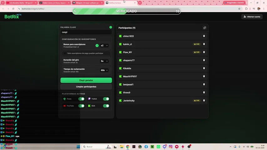 cespi420 playing Slots & Casino - Live Casino Stream