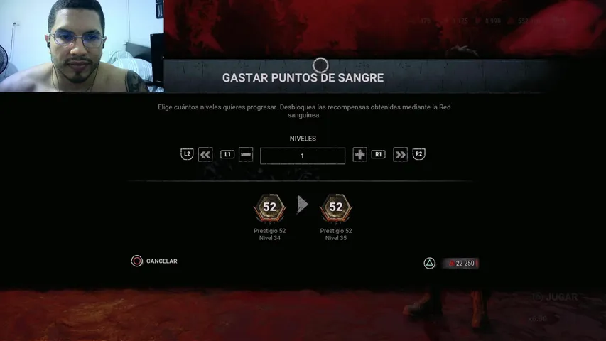 Costeño jugando Dead by Daylight