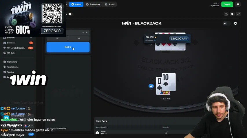 thejackzero playing Slots & Casino - Live Casino Stream