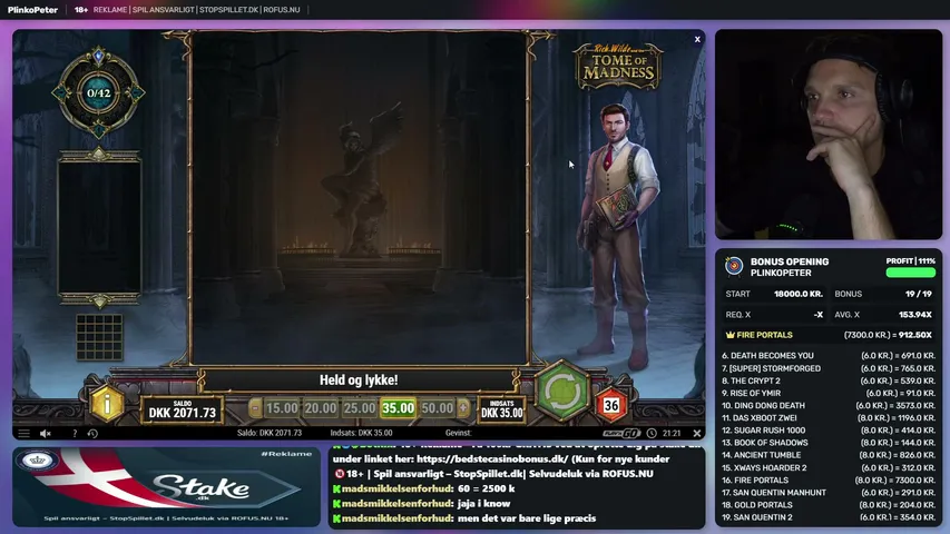 PlinkoPeter playing Slots & Casino - Live Casino Stream
