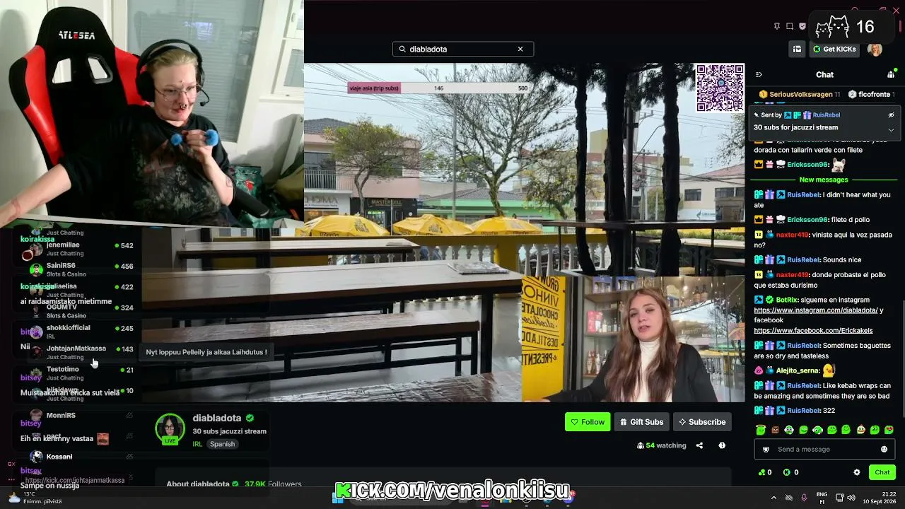 venalonkiisu live