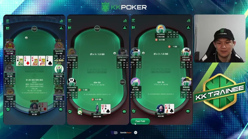 kkpoker playing Poker - Live Casino Stream