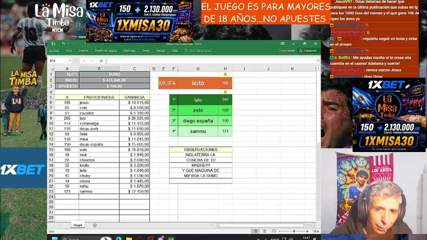 lamisatimba playing Slots & Casino - Live Casino Stream