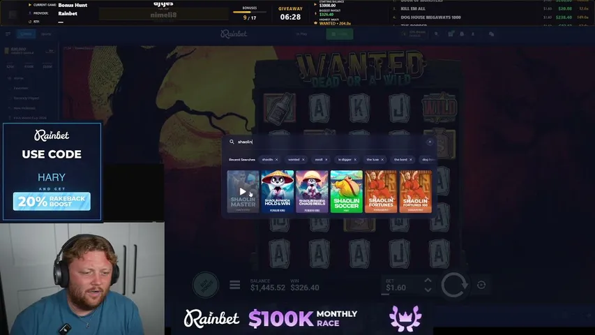 harryace playing Slots & Casino - Live Casino Stream